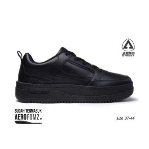 Sepatu Aerostreet Brooklyn Hitam Original DNA Fashion Style.